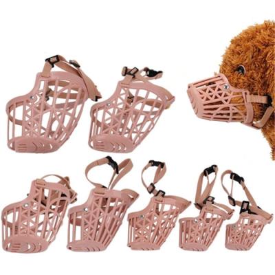 China 2020 SPARE Popular Custom Plastic Adjustable Dog Muzzle for sale