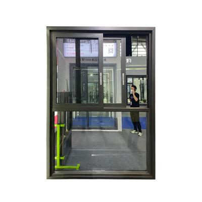 China Magnetic Screen Marine Windows Water Tight Aluminum Sliding Window Designs Single Sliding Window Glass for sale