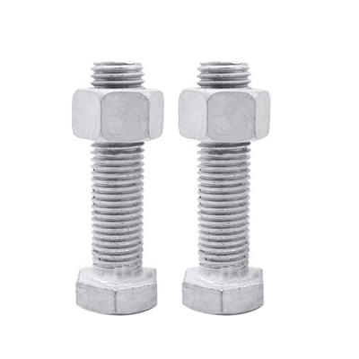 China Steel Heavy Hex Bolts A325 High Strength Structural Bolts for sale