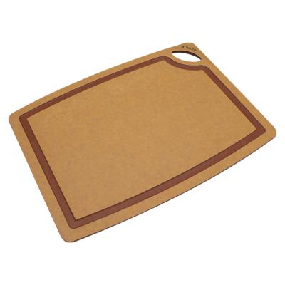 China Viable New Design Food Serving Board Antibacterial Wood Fiber Cutting Plates Factory for sale