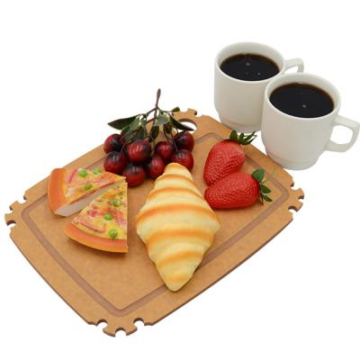 China New Type Sustainable High Quality Well Serving Trays Food Vending Well Serving Tray Wood for sale