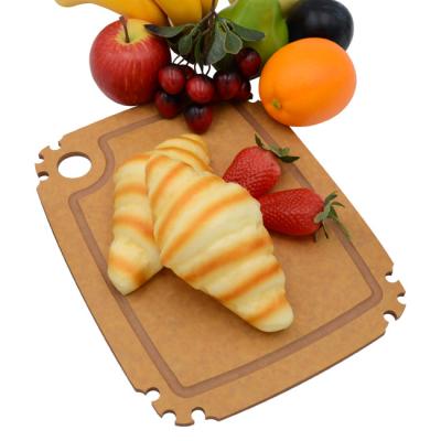 China Sustainable Biodegradable Wood Fiber Cutting Board Serving Trays for sale