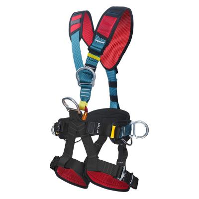 China Latest Climbing Model CE Standard Rescue Safety Rock Mountain Access High Tensile Harness Full Body Safety Belt-Harness for sale