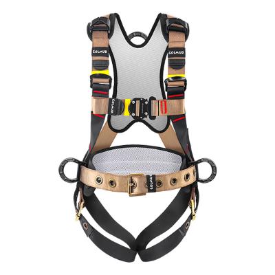 China Customized Full Body Style High Strength 5 Point Safety Harness For Electrician Lineman Rescue Work for sale