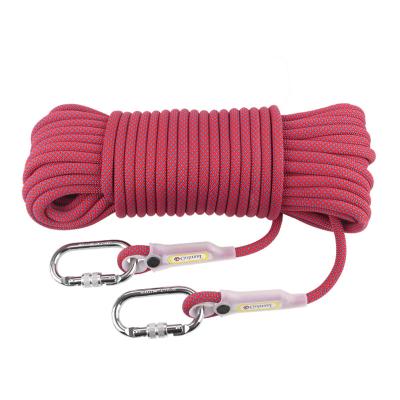 China Outdoor Popular Climbing High Altitude Operation Safety Nylon Climbing Rope 10.5mm for sale