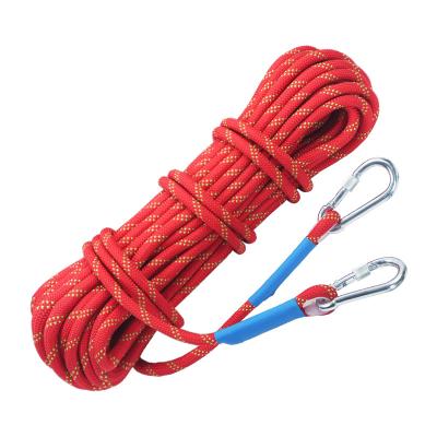 China Rescue 12mm Building Safety 25KN Nylon Line Climbing Rope Rescue Outdoor Safety Rope In Fall Protection for sale