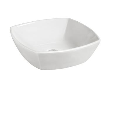 China Modern Sanitary Ware Countertop Sink Wash Basin Bathroom Sink Anti Splash Ceramic Wash Basin for sale