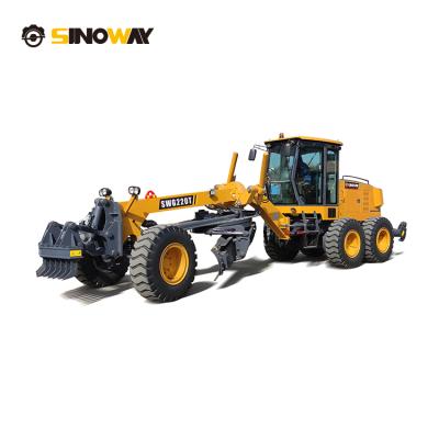 China New Farms Self Propelled Articulated Motor Grader with Front Dozer and Rear Ripper for sale