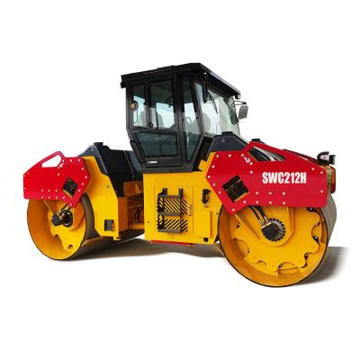 China Road construction machinery surface course construction 12 ton hydraulic tandem vibratory road roller for sale for sale