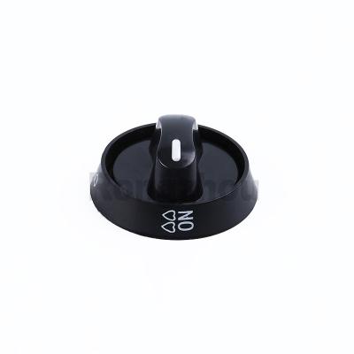 China Metal Knob Black Plastic Sky Narrow Tabletop Gas Cooker With Accessory Knob No. 22 down general button for sale