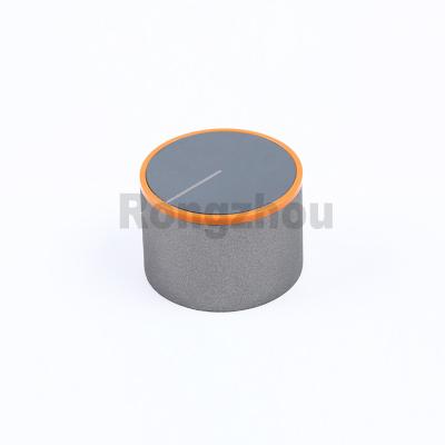 China Electric Orange Bezel Switch Knob Commercial Metal Bedroom Jug Stove Knob for sale