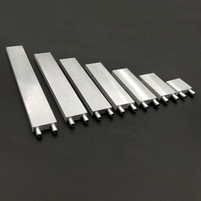 China Water Cooling Computer Case 40mm Internal Channel Waterblock Aluminum CPU Radiator for sale