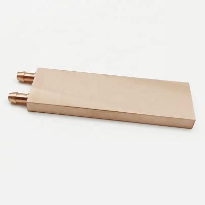 China Computer Case 120x40x5mm Peltier Coolers Pure Copper Thermoelectric TEC Cooling Block for sale