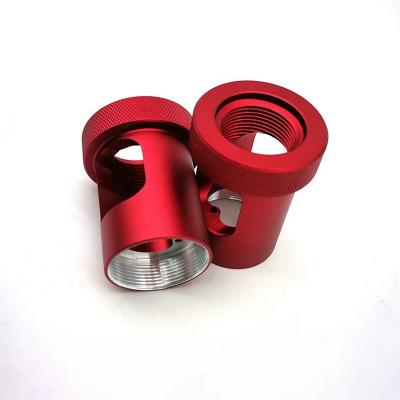 China Aluminum CNC Spun Shell Red Anodized Aluminum Enclosure For Auto Scent for sale