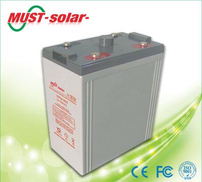 China safety and reliability solar battery 2V 3000AH battery for power system for sale