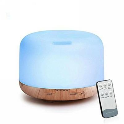 China Household Portable Aroma Diffuser, 300ml/500ml Air Humidifier Essential Oil Machine with 7 Color LED Lights for sale