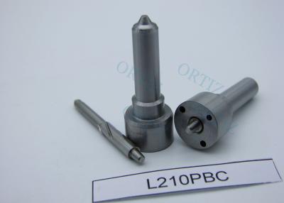 China Spray Type Diesel Fuel Nozzle , Silvery Needle Color Oil Jet Nozzle L210 PBC for sale