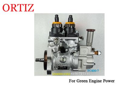 Cina Pompa del carburante di combustibile diesel di KOMATSU PC400-7 094000-0383 6156-71-1111 in vendita