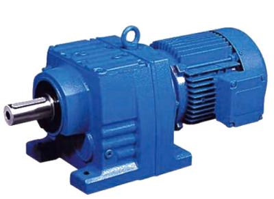 China R Series Promotional Durable Rigid Tooth Industrial Flank Gearbox Speed Reducer Helical Reducer for sale