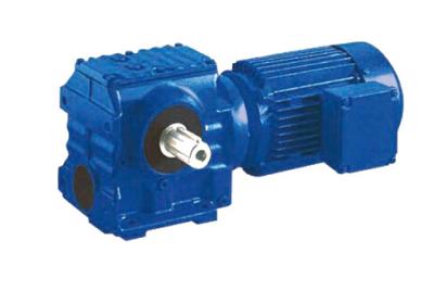 China High Speed Helical Worm Gear Reducer / Gearbox Speed Reducer with Motor for sale