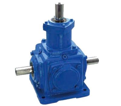 China T Spiral Bevel Gearbox Speed Reducer , Cast Iron Gearbox Low Noise for sale