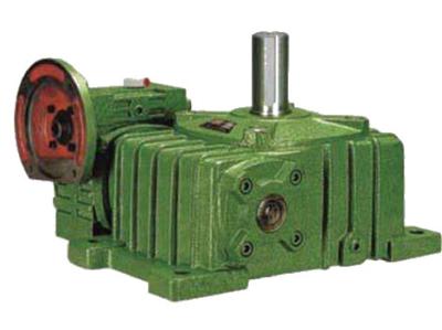 China WPE Industrial Worm Gear Reducer Double Reduction Worm Gearbox , Green for sale