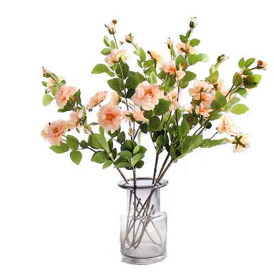 China Home Decoration YI Wedding Party With You ZERO High Quality Artificial Silk Rose Wedding Decoration Real Touch Wholesale Chinese Rose Artificial Flower For Home for sale