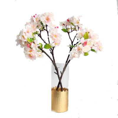 China Home Wedding Decoration YI With You Wholesale ZERO Real Touch Artificial Cherry Wedding Decoration High Quality Cherry Artificial Flower For Home for sale