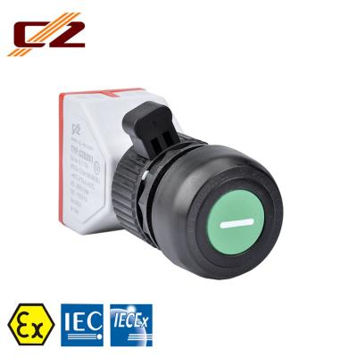 China Zone 1 IECEx and ATEX certified plastic explosion proof push button junction boxSwitch for sale