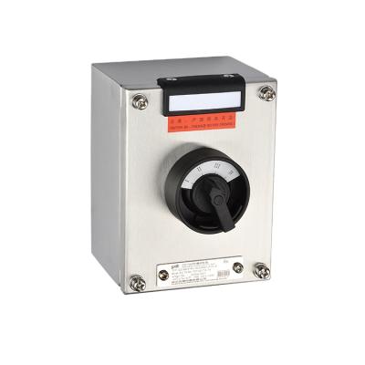 China Zone 1 and Zone 2 IECEX and ATEX Certified Explosion Proof Metal Electrical Switch Box for sale