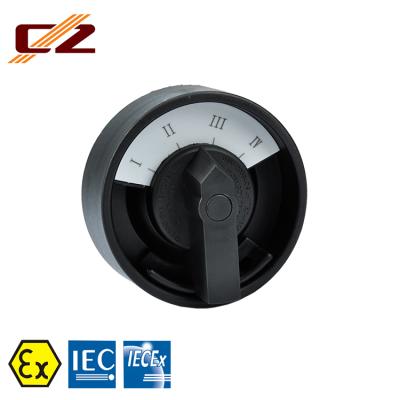 China Zone 1 IECEx and ATEX Certified Explosion Proof 4-Pole H Light Switch Component for sale