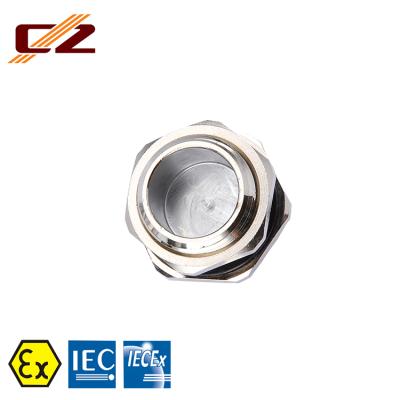 China Water Proof Industrial IECEx and ATEX IP66 Certified High Quality Explosion Proof Metal Blanking Shutting Off Plug for sale