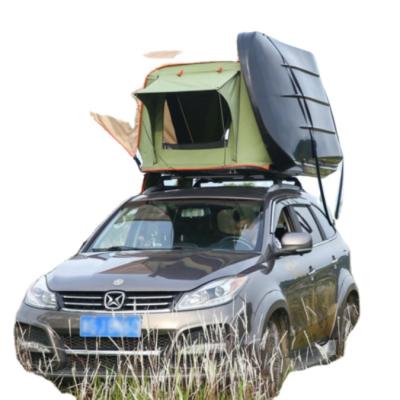 China Increase Space Outdoor Folding Off-Road Car Fully Automatic Self-propelled Shell Roof Top Tent Hard Doors Roof Tent Tour Car Pickup Suv for sale