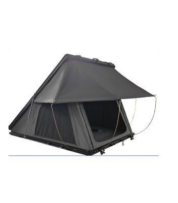 China Extended Type Aluminum Pop Up Hard Shell Car Auto Camping Aluminum Top Roof Tent For Camping Have Tent Roof Top Tent for sale