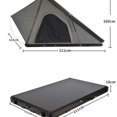 China Extended Type Fully Automatic Self-propelled Outdoor Folding Car Shell Roof Top Tent Hard Roof Tent Touring Car Suv Car for sale