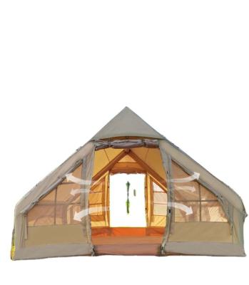 China Extended Type Sunroof Inflatable Breathable Cotton Oversized Room Wholesale Outdoor Rise Camping Tent for sale