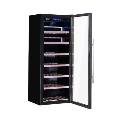 China Manufacturer Wholesale Outdoor 270L Single Zone China Temperature Controlled Wine Fridge for sale