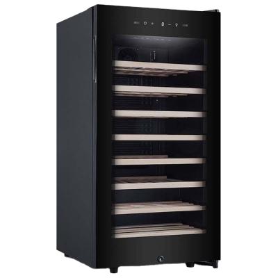 China Outdoor new product launch in 2021, wine cooler, cellar, refrigerator, glass door, commercial household wine refrigerator for sale