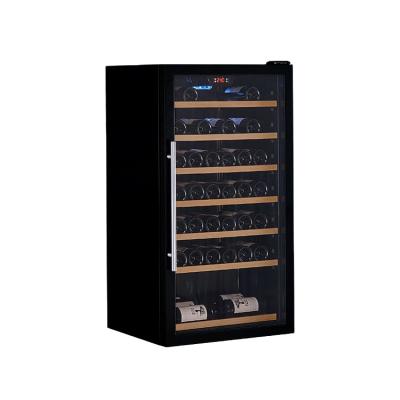 China 190L\78 bottle outdoor household hot-selling wine cooler with LED display electronic controller for sale