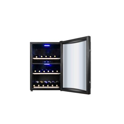 China Outdoor Popular Energy Saving Appliances Thermostat Wine Cabinet With LED Display Electronic Controller 133L for sale