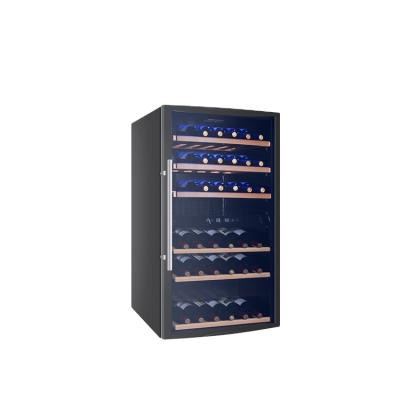 China 133L\52 bottle outdoor household hot-selling wine cooler with LED display electronic controller for sale