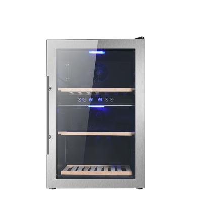 China 2021 Outdoor Hot Sale 133L\40 Bottle Wine Fridge Living Room Bar Counter Supermarket Cooler Wine Cooler for sale