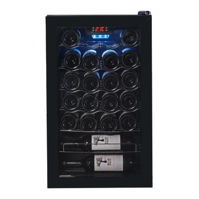 China 62L\22 Bottle Outdoor Brand New Electronic Wine Cooler Wine Maker Price Cooler Sale for sale