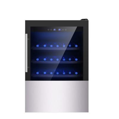 China LED Light Wine Cooler Auto Defrost Sensitive Touch Screen With Key Lock Smart Mode Automatic Red Wine Cooler for sale