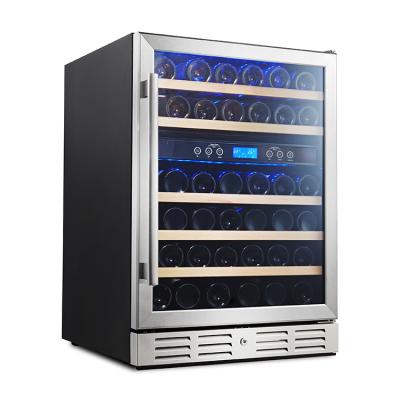 China Electronic Control Element Home Wine Cooler Red Wine Cooler Refrigerator Indoor Home Wine Cooler for sale