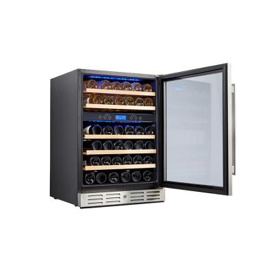 China Light Luxury Indoor Refriger Red Wine Cooler Electronic Control Refrigerator Door Refrigerator High End Glass Wine Cooler for sale