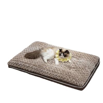 China Wholesale Viable Washable Luxury High End Pet Beds Large Cat Pet Dog Bed Pet Accessories Memory Foam Orthopedic Dog Bed for sale