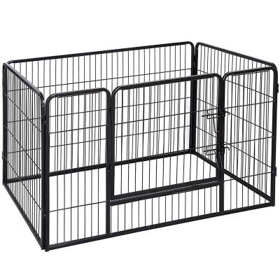 China Viable Collapsible Pet Puppy Fence Cage Outdoor/Indoor Pet Playpen For Pets Dog Cat for sale