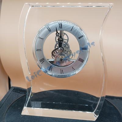 China Europe Hot Selling Crystal Clock LCKL-E8453 For Business Gift for sale