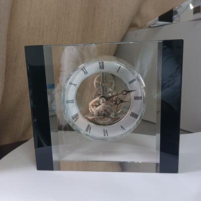 China Europe Hot Selling Crystal Clock LCKL-D7676 For Business Gift for sale